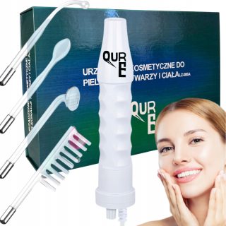 DARSONVAL QURE DERMA WAND 4v1 PRO NA TVÁR, VRÁSKY A STAROSTLIVOSŤ O VLASY